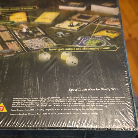 Green Black and Yellow Haunted House Board Game - Picture 8 of 8